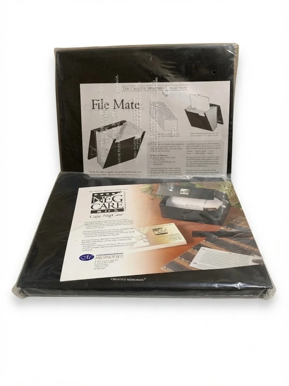 Creative Memories Photo Storage File Mate & Neg Care Box Bundle NIP